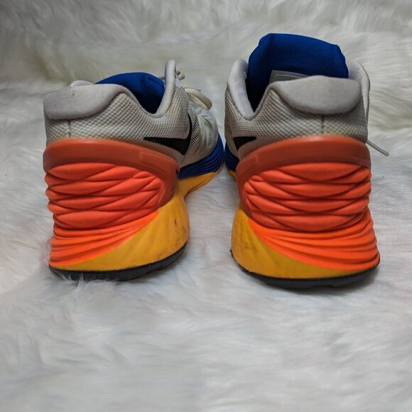 Nike Lunarglide 6 654433-101 White Running Training Shoes Men"s Sz 95 - Picture 4 of 9